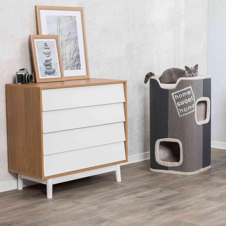 Produktbild Trixie Cat Tower Jorge (78 cm, Blau, Grau, Weiss)