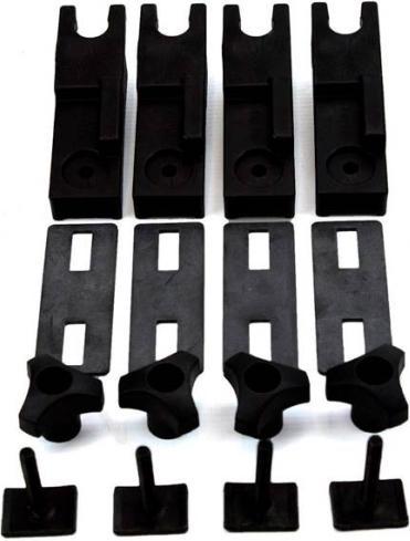 Thule T-Adapter 24x30mm voor 45mm U-Bügel (Silber)
