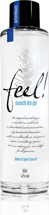Produktbild Feel Munich Dry Gin 47% Vol. 0,5l