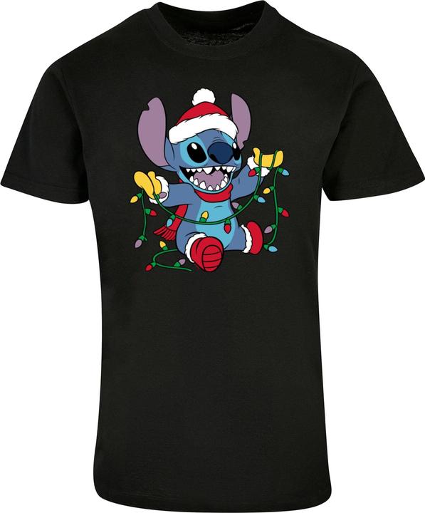 Immagine prodotto Absolute Cult Lilo e Stitch - Maglietta Basic con luci di Natale - 114349 (4XL)