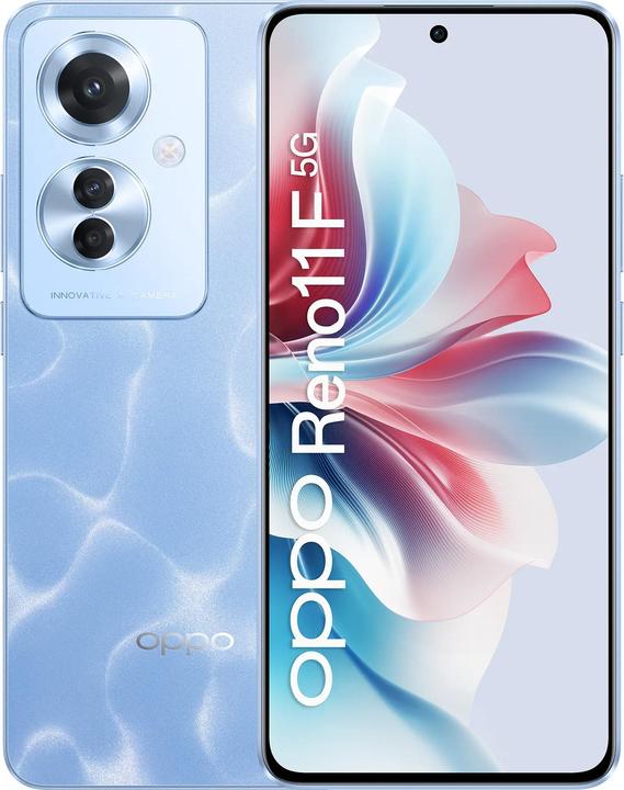 Immagine prodotto Wind Tre OPPO Reno 11F 5G (256 GB, Blu oceano, 6.70", Doppia SIM, 64 Mpx, 5G)
