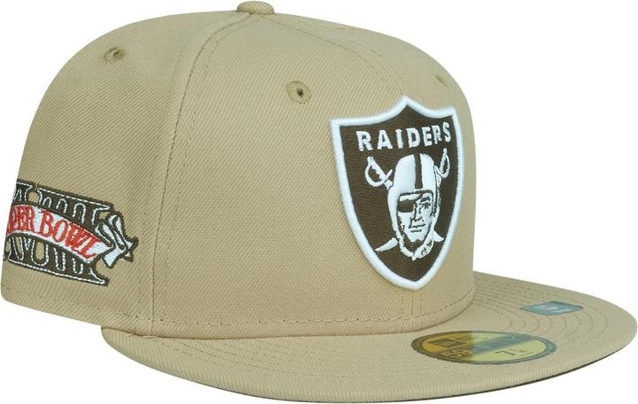 New Era 59Fifty Cap - Las Vegas Raiders camel beige - 7 3/8 (7 3/8)