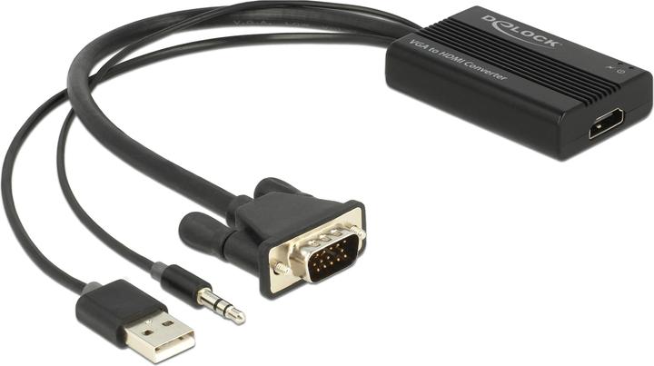 Delock VGA zu (HDMI, 25 cm)