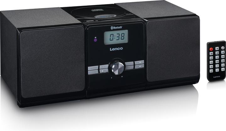 Immagine prodotto Lenco MC-030BK (Bluetooth, Lettore CD, 2x 10 W)