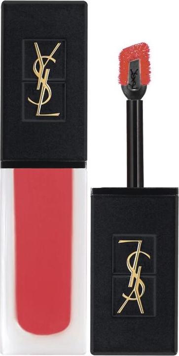 Actual product image Yves Saint Laurent Tatouage Couture Velvet Cream Coral Symbol 202 (No. 202 - Coral Symbol)