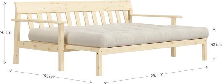 Actual product image Karup Design Unwind (Sofa bed, 3-seater)