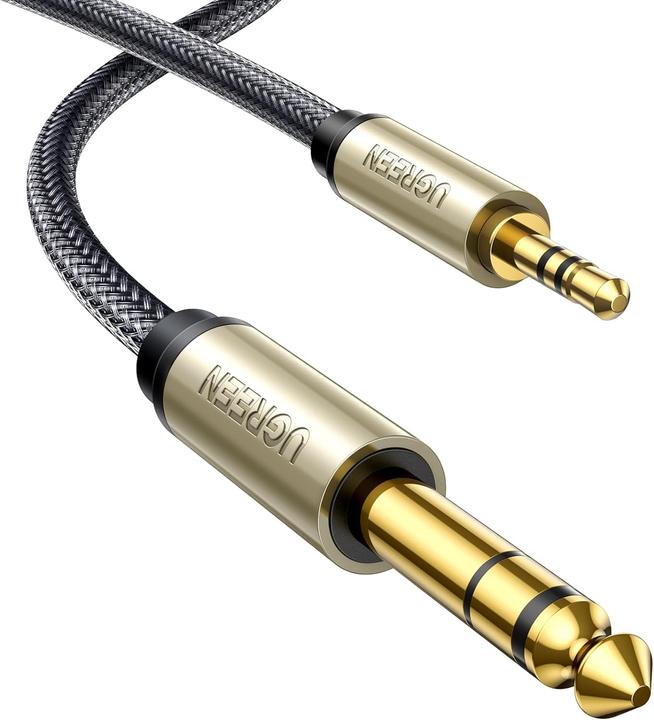 Produktbild Ugreen AV127 (1 m, 6.3mm Klinke (Jack), 3.5mm Klinke (AUX))