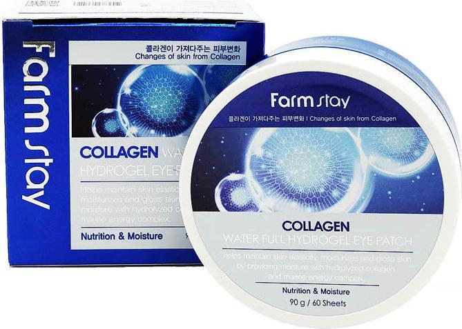Actual product image Farm Stay Farmstay - Collagen Water Full Hydrogel Eye Patch Collagen Hydrogel Eye Flakes (Patches)