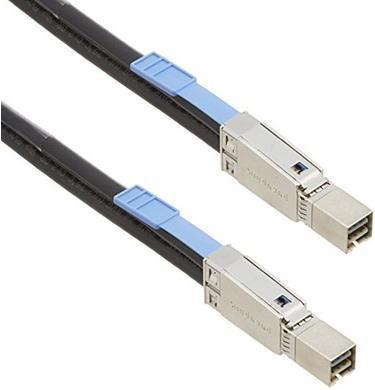 Actual product image Adaptec HD-SAS cable: SFF-8644-SFF8644, 2m