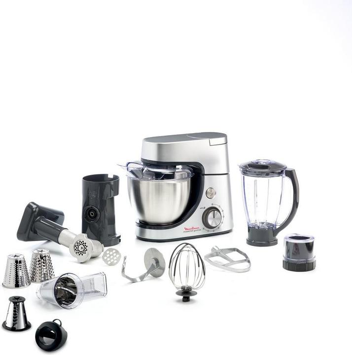Produktbild Moulinex Masterchef Gourmet Stand Mixer 4,6l silver (1100 W)
