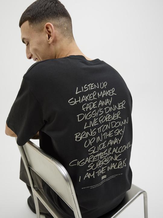 Image du produit Jack & Jones Gedruckt Rundhalsausschnitt T-shirt T-shirt (XS)