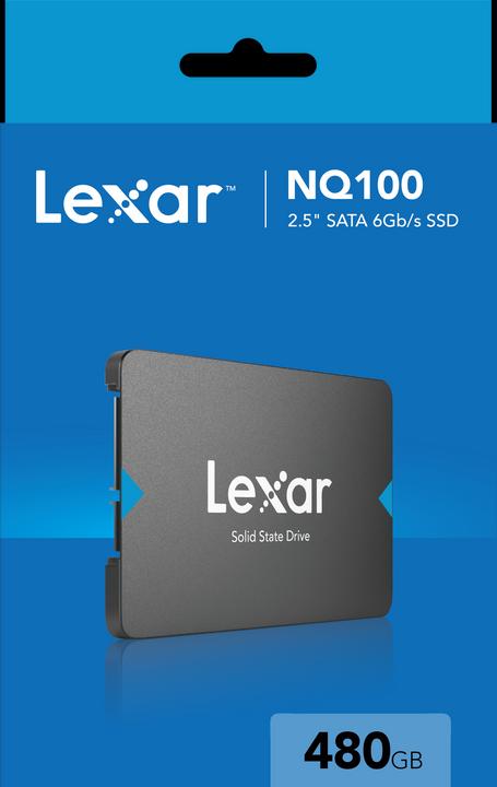 Actual product image Lexar NQ100 SSD 480 GB (480 GB, 2.5")