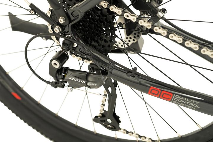 Actual product image Totem 27.5" E-SUV All Terrain City E-Bike DLT-40 mid-motor white (46 cm)