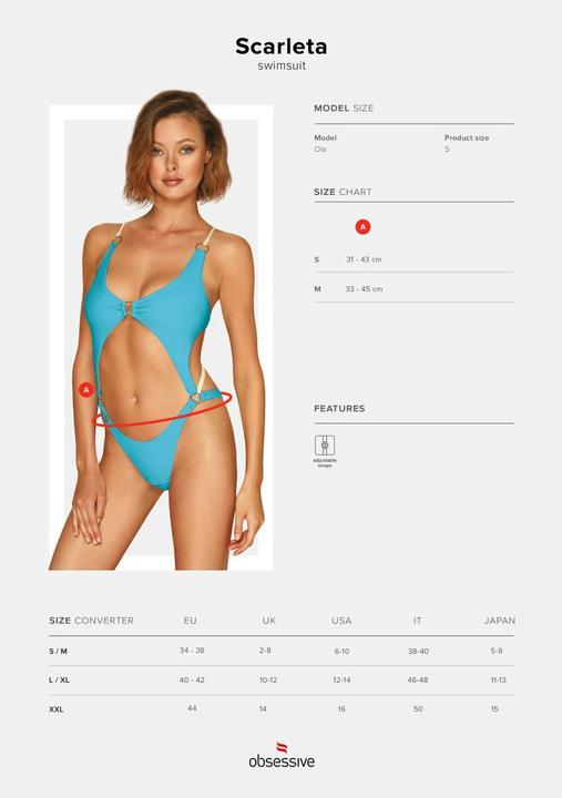 Actual product image Obsessive Scarleta M (M)
