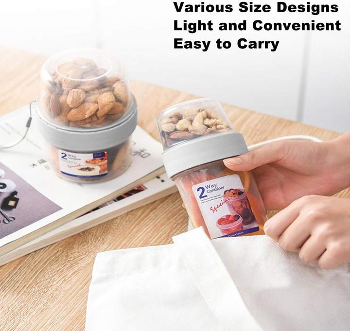 Produktbild Generic 3-teiliges To-Go Becher-Set für Joghurt & Salat
