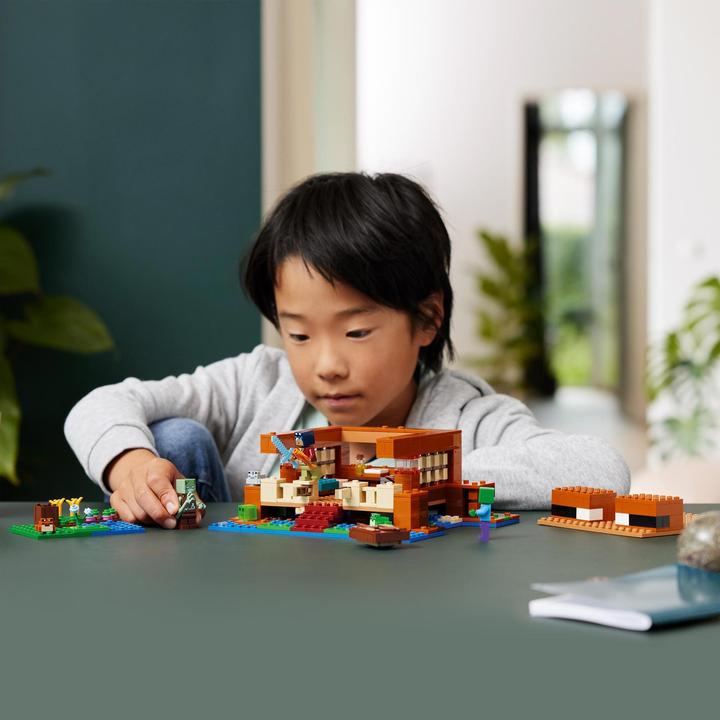 Productafbeelding LEGO 21256 Het kikkerhuis (21256, LEGO Minecraft)