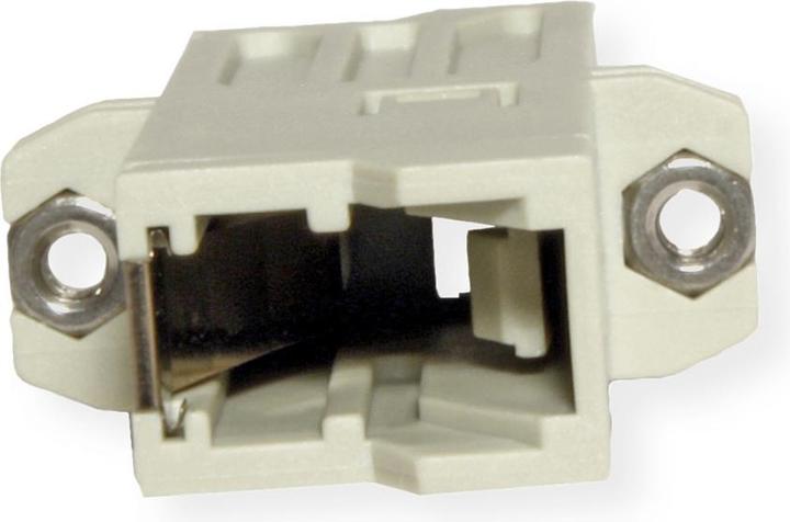 Image du produit Roline Coupleur fibre optique MM LSH/LSH splx. beige (Raccord réseau)