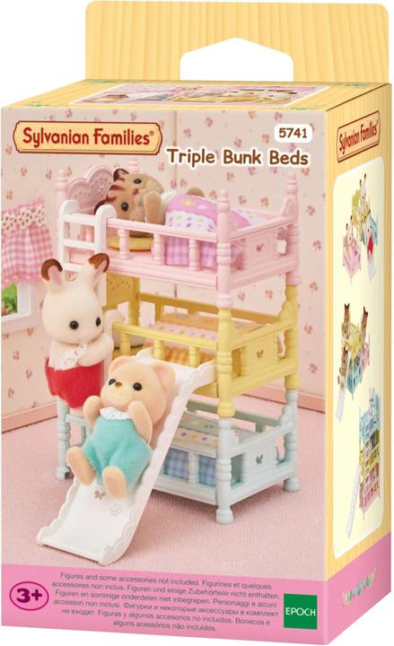 Actual product image Sylvanian Families Three-storey baby loft bed