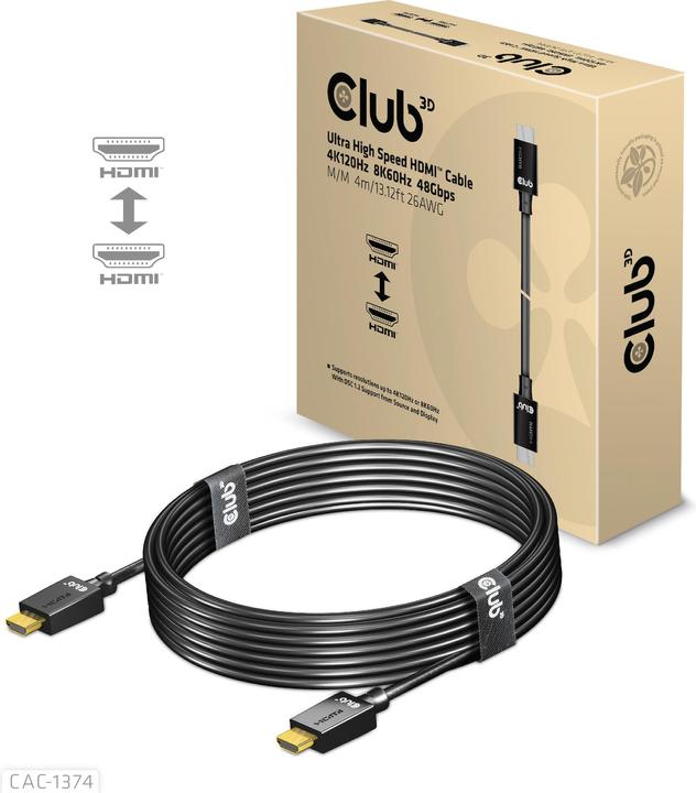 Produktbild Club 3D HDMI (Typ A) — HDMI (Typ A) (4 m, Andere)