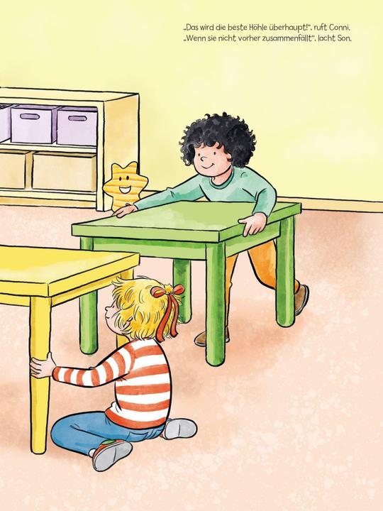 Actual product image Conni Yellow Series (activity book): My Conni sticker book