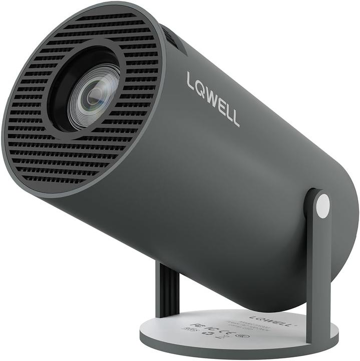Produktbild Lqwell HY300 PRO Mini Beamer mit Android 11, WiFi 6, Bluetooth 5.0 (4K, 160 lm)