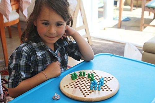 Actual product image Activity Board Strategy Games Halma and Chinese Game GO Gobang (Five in a Row) - 2-in-1 Board Game