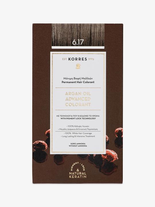 Produktbild Korres Argan Oil Hair Color (Nr. 6.17 - Dark Blonde Beige)