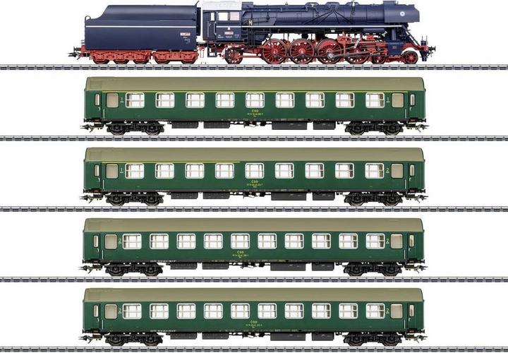 Actual product image Märklin 026498 H0 Zugset Museumszug mit Albatros (Track H0)