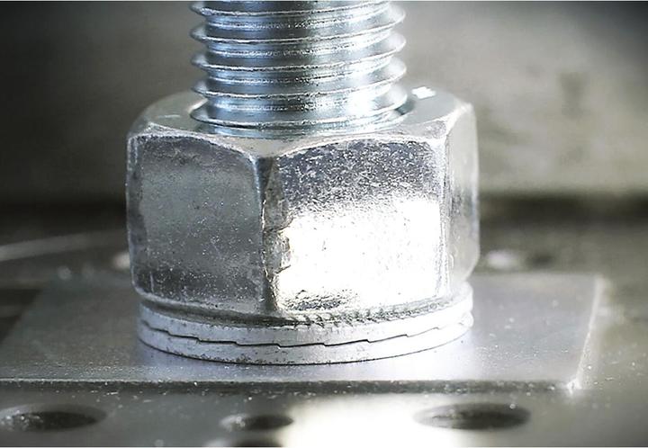 Produktbild Nord-Lock Unterlegscheibe R 88132 geklebt NL 12 Stahl vergütet zinklamellenbeschichtet (M12)
