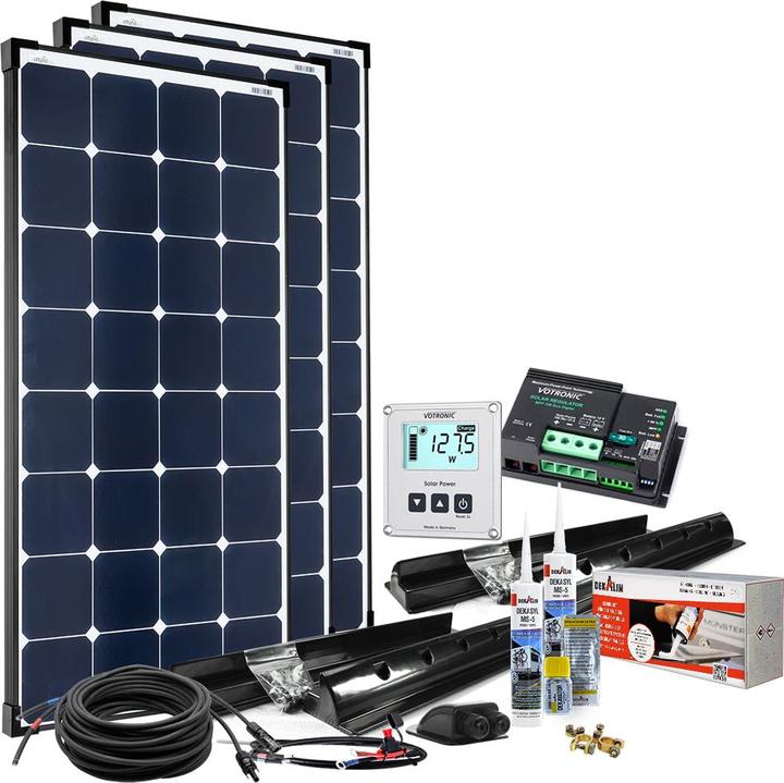 Image du produit Offgridtec 360W 12V MPPT Premium XXL- Kit complet camping-car option EBL