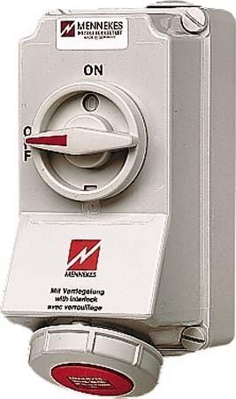 Immagine prodotto Mennekes MEN 5608AC 32A5P 6H400V Scatola da parete DUO IP67