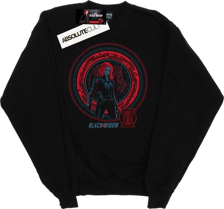 Produktbild Black Widow Movie Computer Globe Sweatshirt (M)