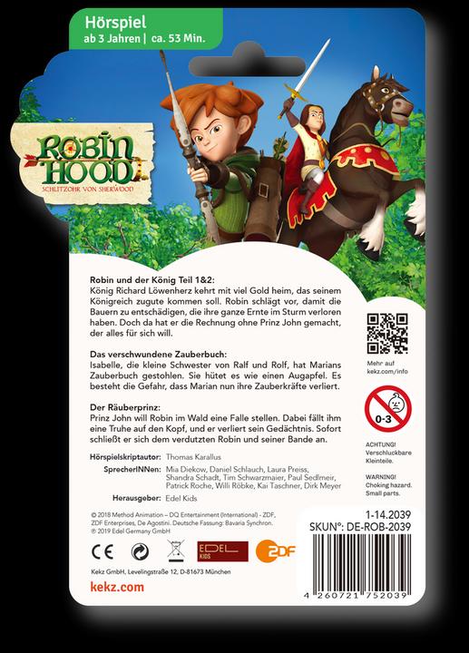 Actual product image Kekz Audio chip Robin Hood and the King (German)