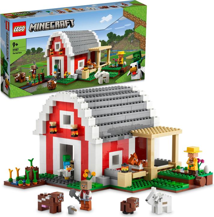 Image du produit LEGO La grange rouge (21187, LEGO Minecraft)