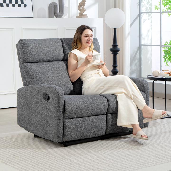 Actual product image Homcom Relaxsessel Polyester Grau