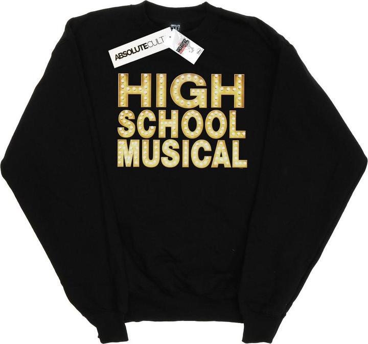 Disney High School Musical The Musical Lights Logo Sweatshirt Mädchen
