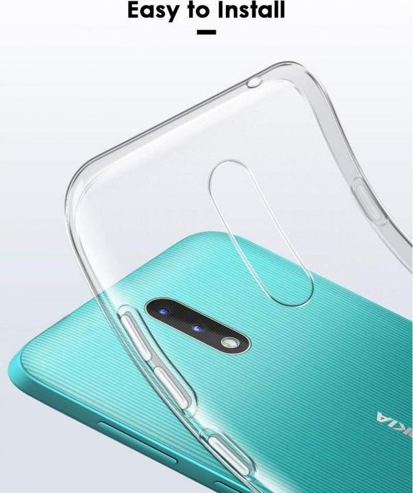 Immagine prodotto Screenguard Nokia 2.3 Custodia flessibile in TPU trasparente (Nokia 2.3)