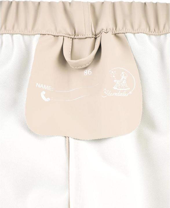 Actual product image Sterntaler Rain trousers unlined beige size 104 (104)