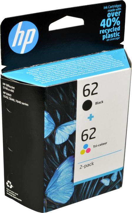 Actual product image HP 62 (M, FC, C, Y)