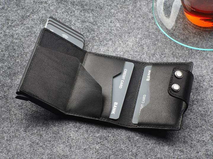 Actual product image Pularys Wallet DOPPIO credit card holder