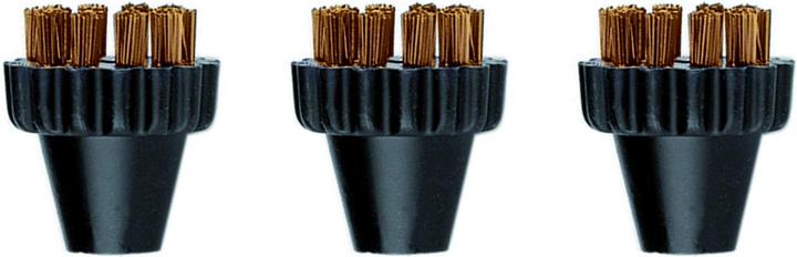 Image du produit Polti 3 petites brosses en laiton Kit PAEU0297 Vaporetto Lecoaspira Unico Convient aux modèles Vaporetto