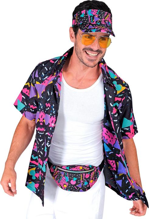 Produktbild Widmann The 80s FUNKY FASHION - funky black (Schirmmütze & Gürteltasche)