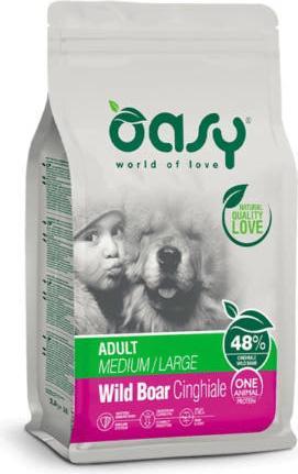 Immagine prodotto Oasy Cane secco adulto medio/grande Cinghiale (Adulto, 1 pz., 12000 g)