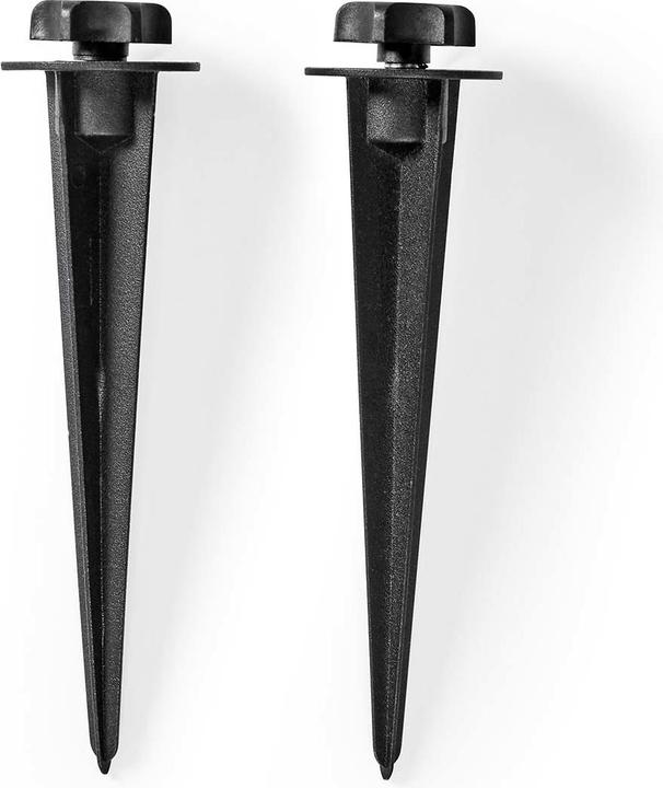 Produktbild Nedis Erdspiess | 2 Stück | Aluminium | Schwarz