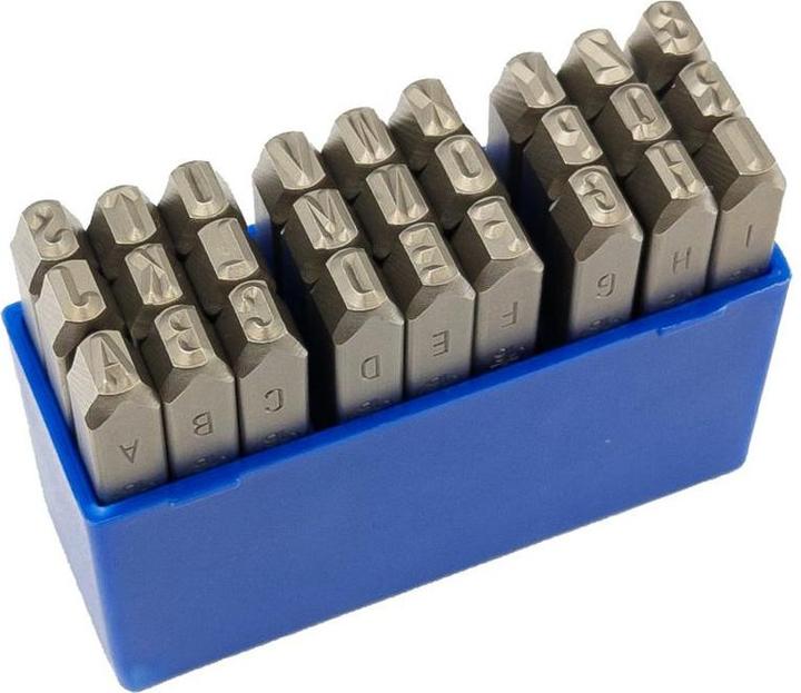 Actual product image Neriox Alphabet punch set