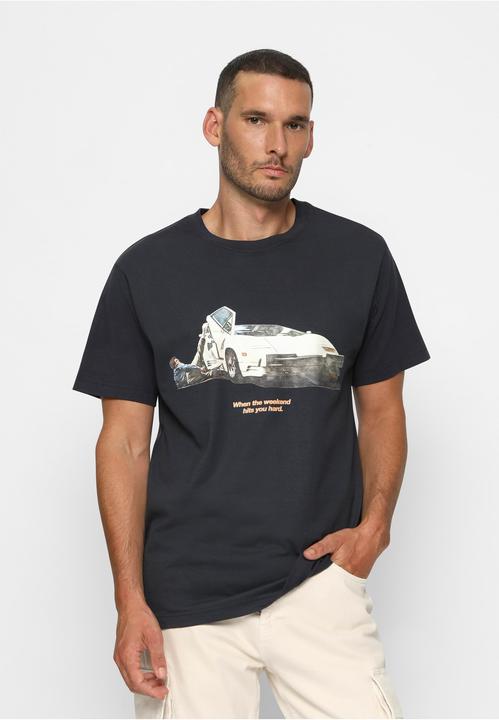 Actual product image Mister Tee Weekend Wolf Tee - 12296 (L)