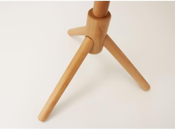 Unilux Garderobenständer MIKADO, 8 Haken, Buchenholz platzsparendes Design, abgerundete Kleiderhaken, st...