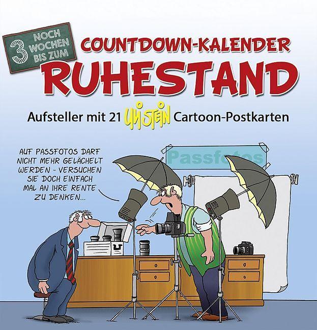 Produktbild Countdown-Kalender Ruhestand
