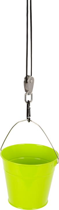 Actual product image small foot Pulley with bucket