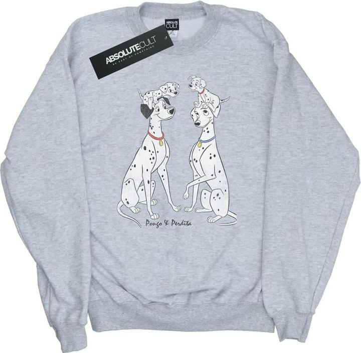 Disney 101 Dalmatians Classic Pongo And Perdita Sweatshirt